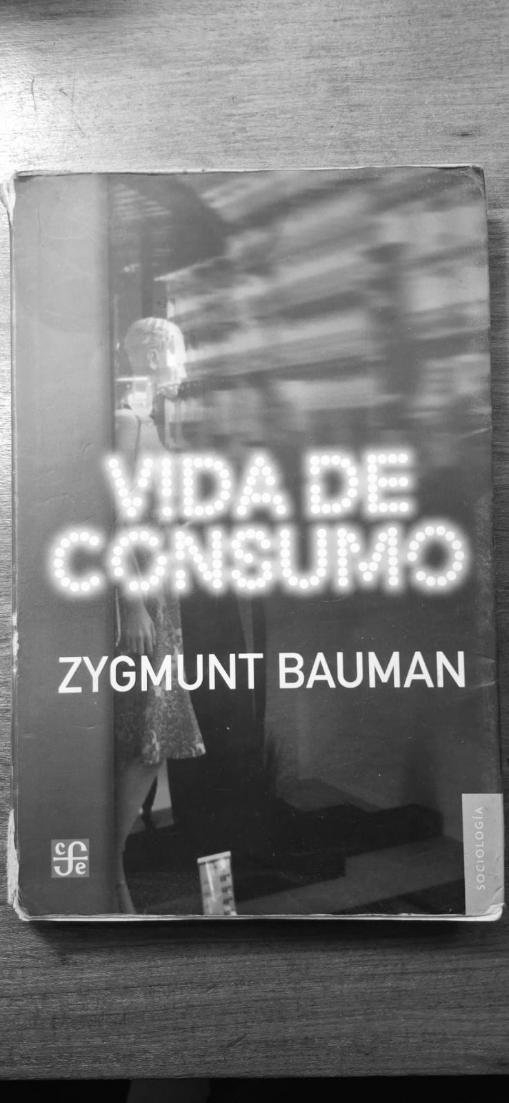 Ejemplar de Vida de consumo, de Zygmunt Bauman